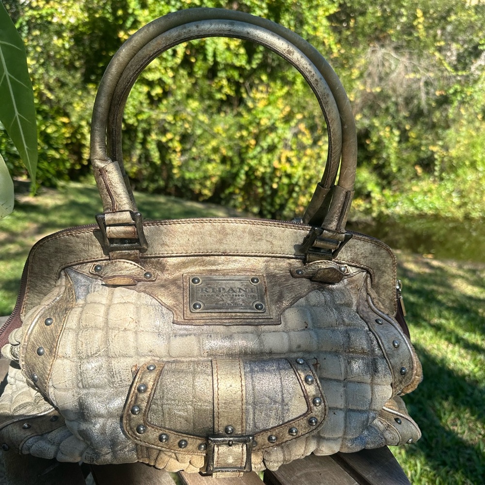 Women’s Ripani genuine leather bag,made in Italy